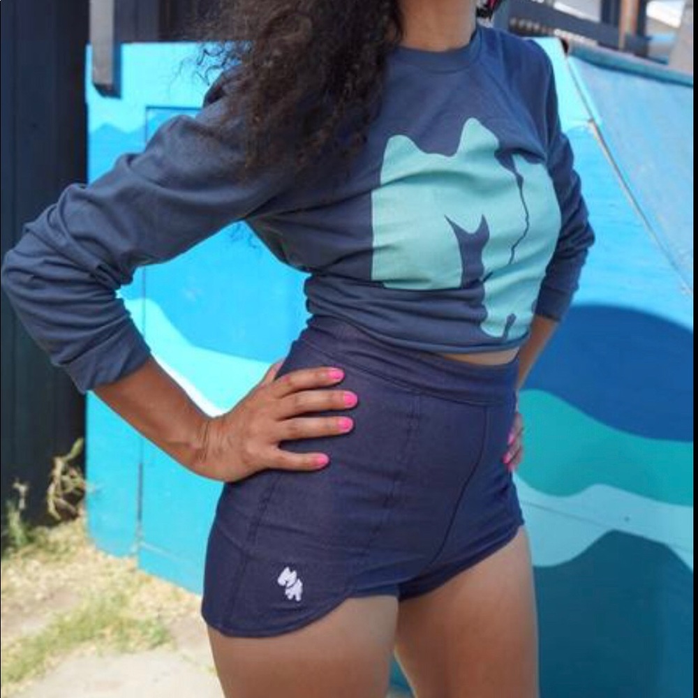 Moxi Skates Thunder Thigh Shorty Shorts X-Small
